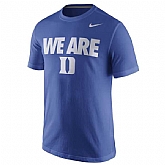 Duke Blue Devils Nike Team WEM T-Shirt - Royal Blue,baseball caps,new era cap wholesale,wholesale hats
